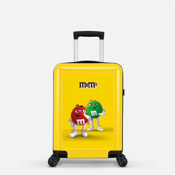 Handbagage koffer 55cm met unieke stickeropties