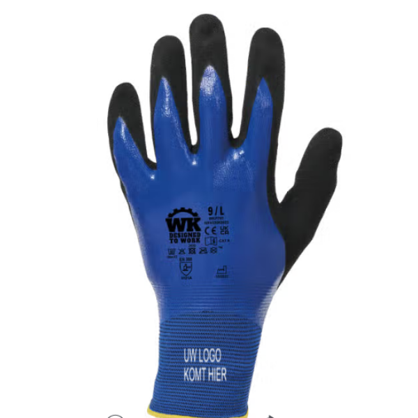 Handschoen voor werk in natte omgevingen